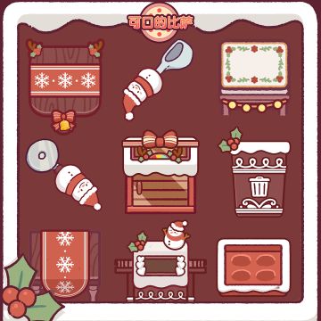 ✨🧊 冬季厨房装饰 2 天后上线！🐧🌟