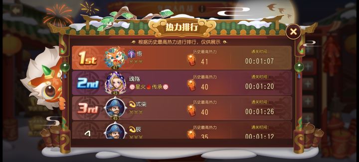 40级年兽大作战截图