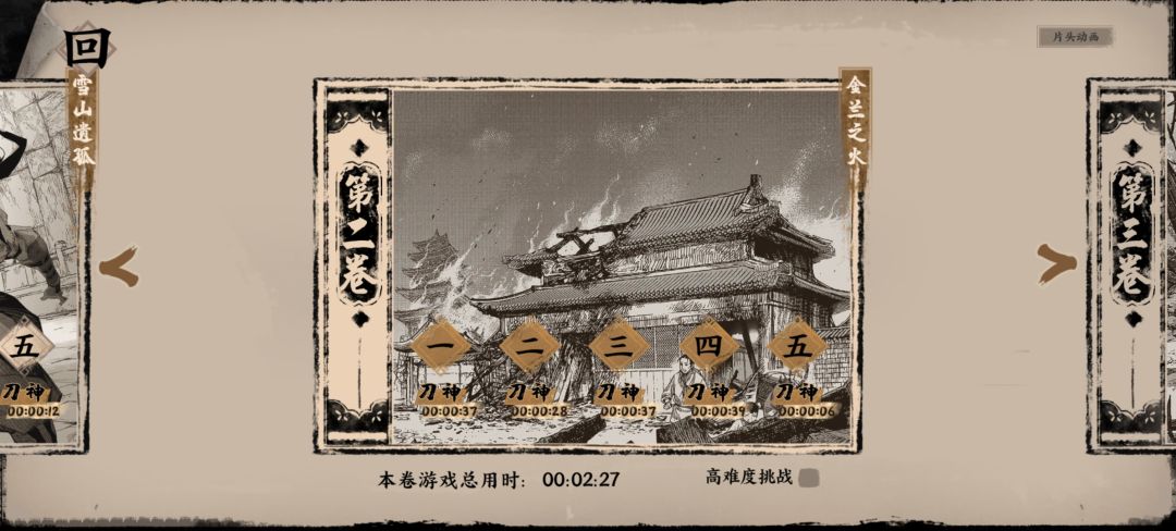 普通模式，全部刀神已达成！ 2