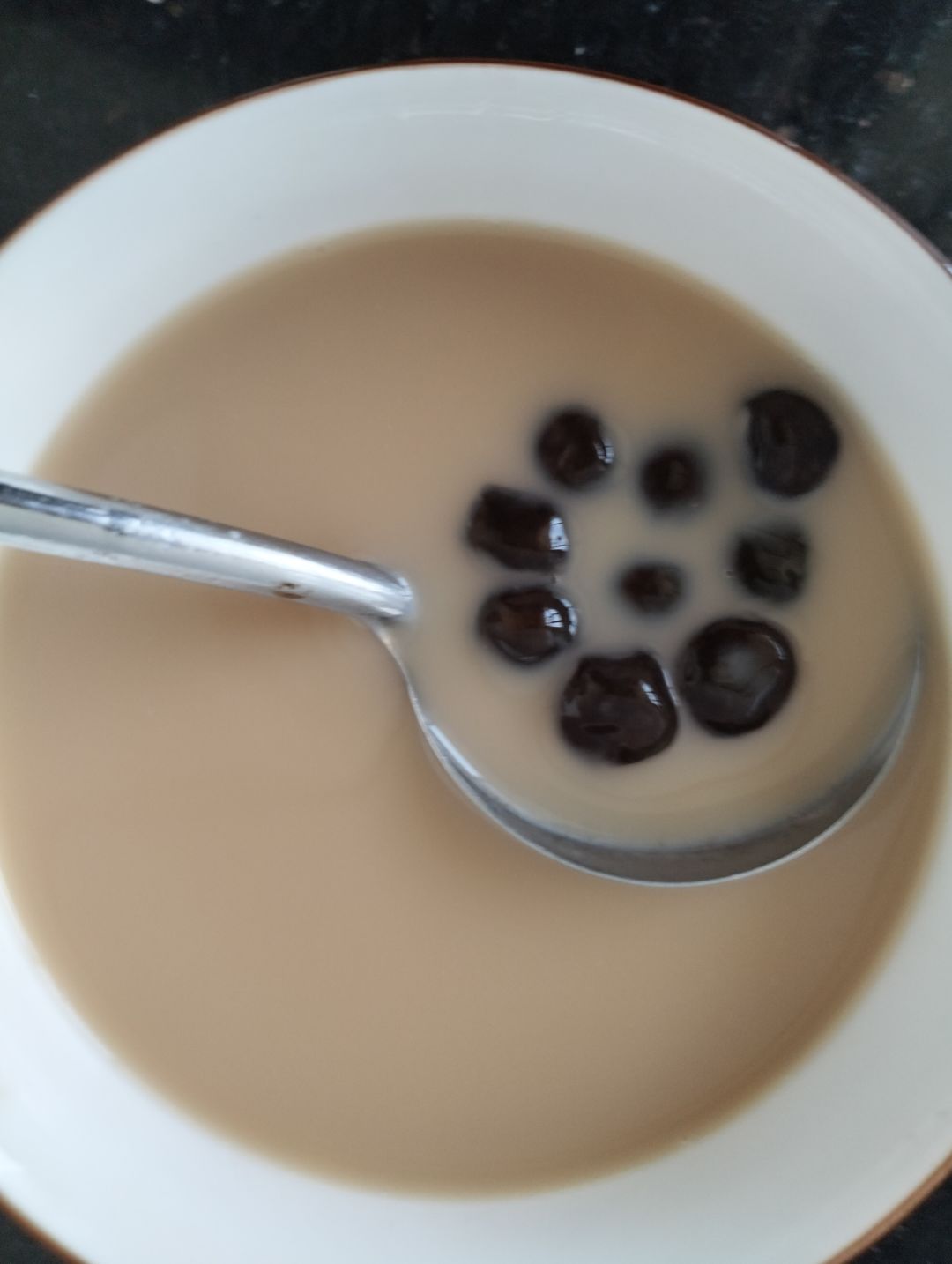 自己搞了杯珍珠奶茶 2