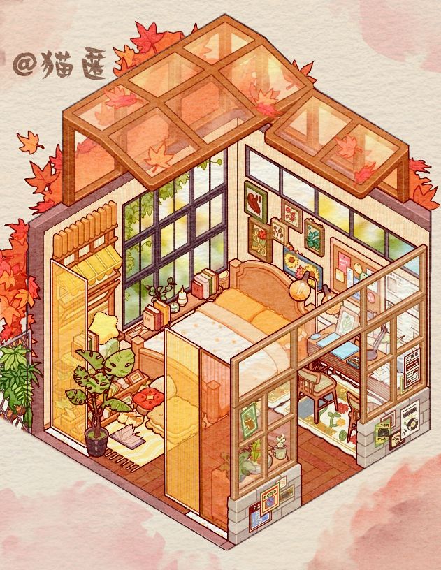 卧室连着小花园🏡🌸 3
