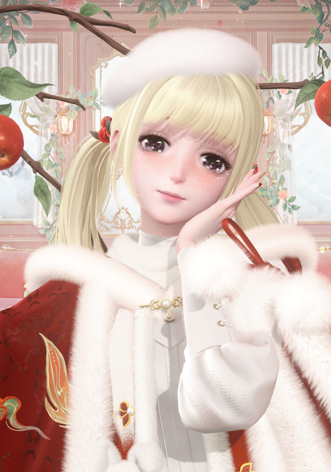 非常萌的双马尾哩( ̄︶ ̄) 3