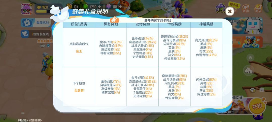 概率严重下调 2
