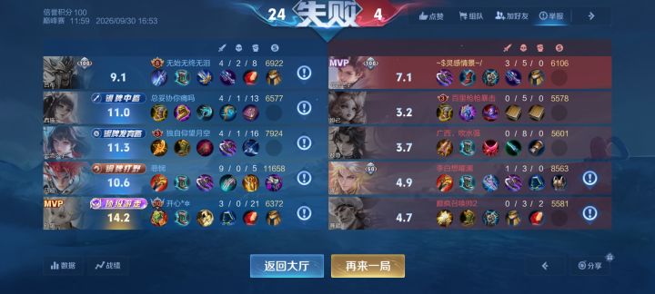 。王者荣耀牛逼。截图