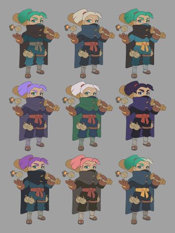 哪个刺客头领看起来更霸气？