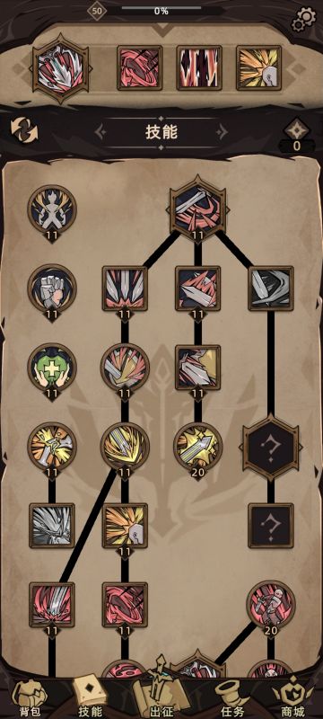 战士天魔技能树