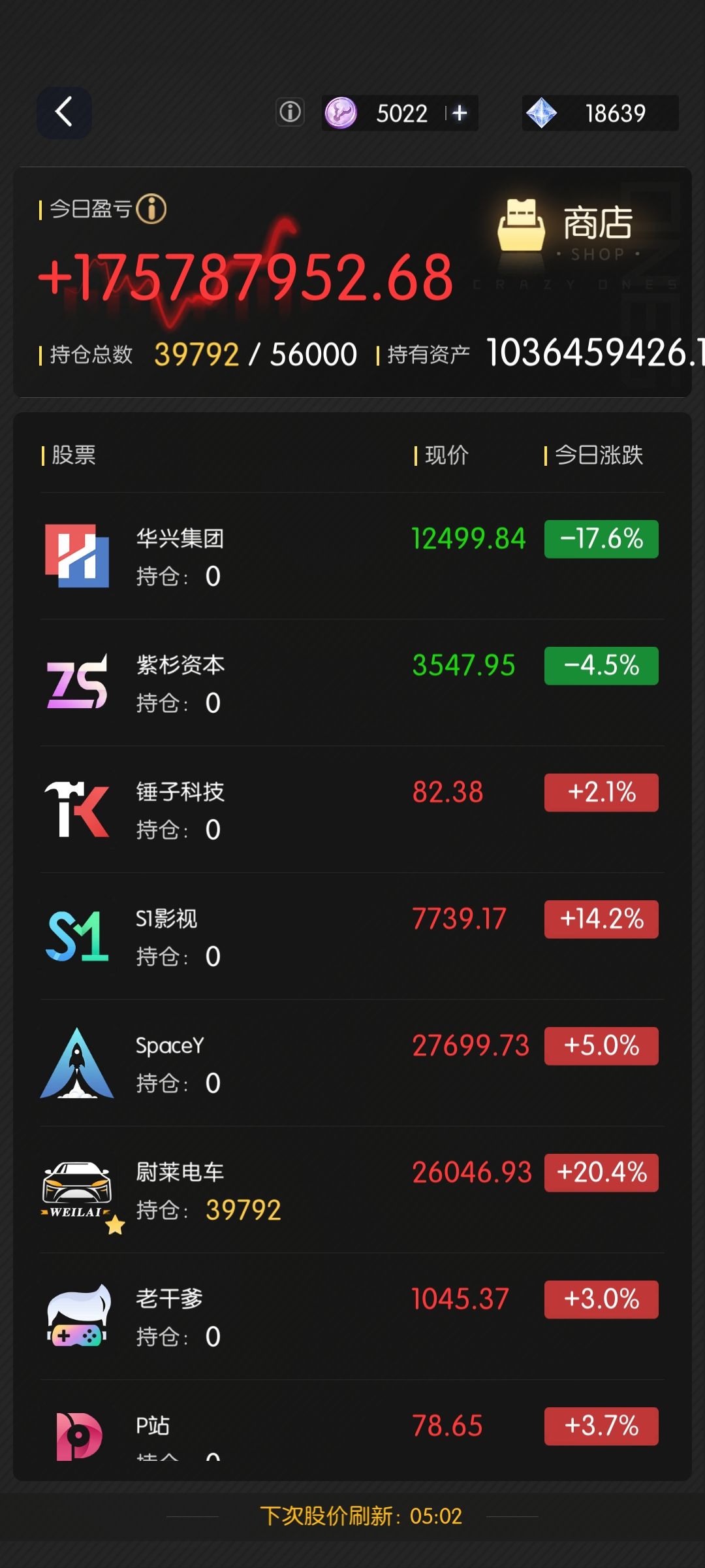 5.31股票推荐截图