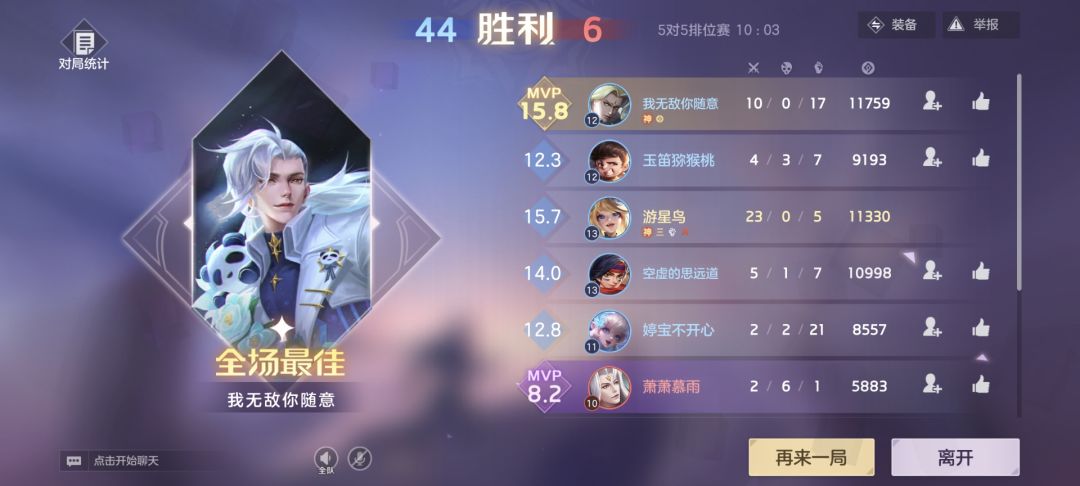虽然是人机局,但是为什么他是mvp 1
