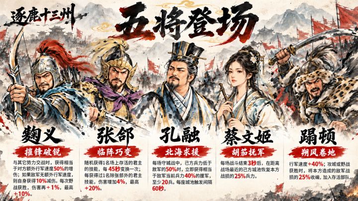 【逐鹿十三州】S6赛季更新 & 新武将登场截图