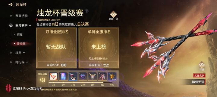 奖励拿到,结束截图