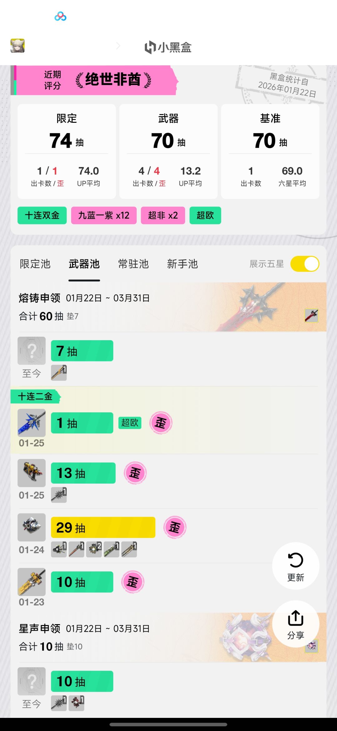 为什么卡池里全是这个熊猫??? 4
