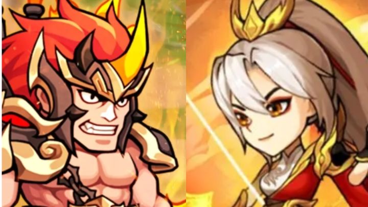 【平民】神典韦和神孙尚香输出对比截图
