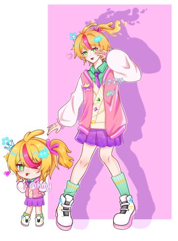 【SS22创作】火花--双立绘！！！