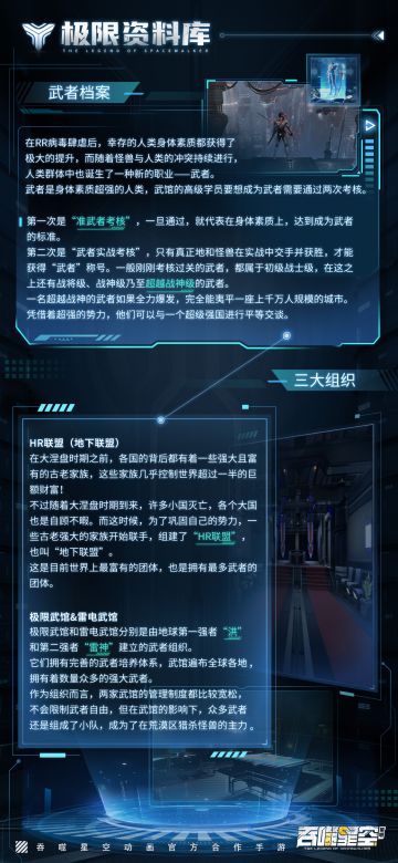 【极限资料库】武者档案与三大组织