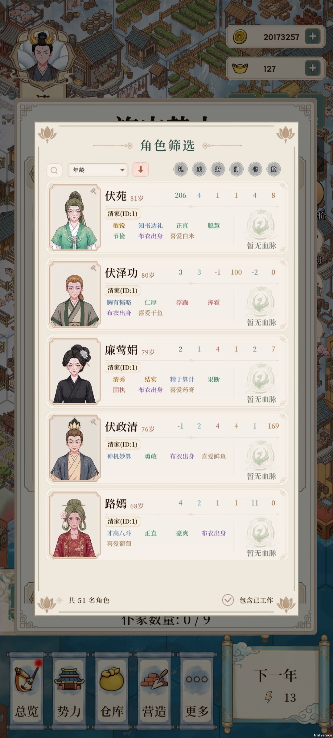 六血脉成就达成 9