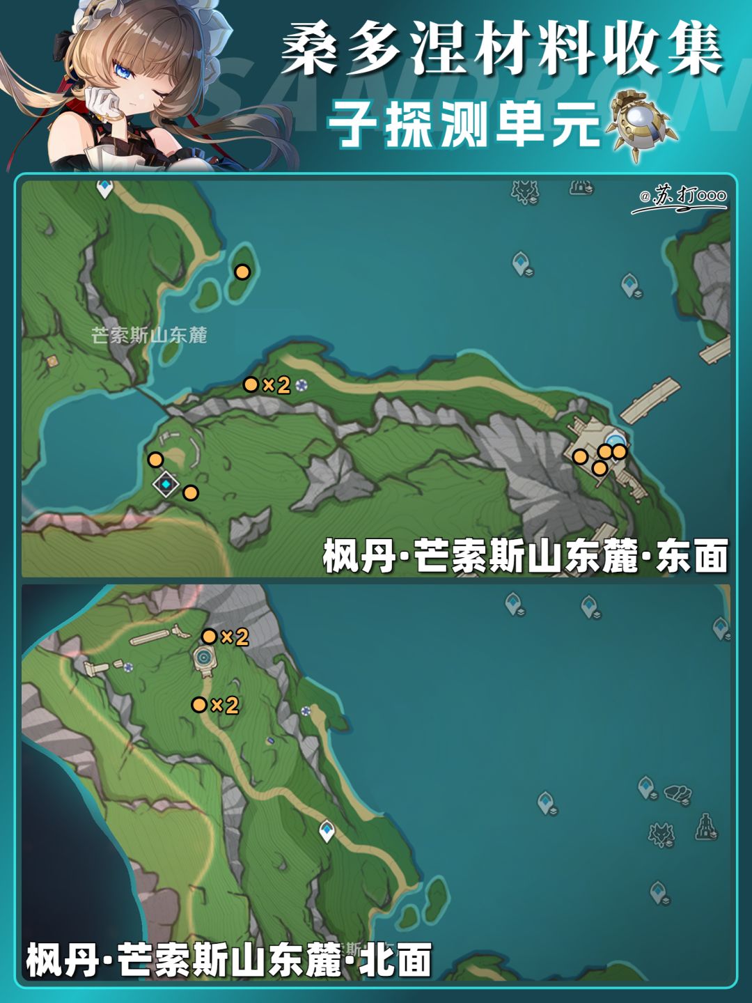 【月之八】原神「桑多涅」一图流❗ 2