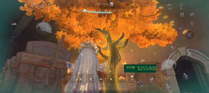 金灿灿的树截图
