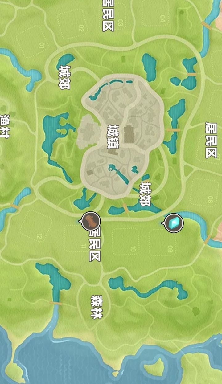 9.10莹石橡木点位截图