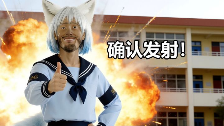 制导导弹已发射,目标:学校截图