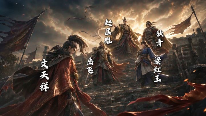 这就是我喜欢这个游戏原因，看见一个朝代从盛至衰的每一个人截图