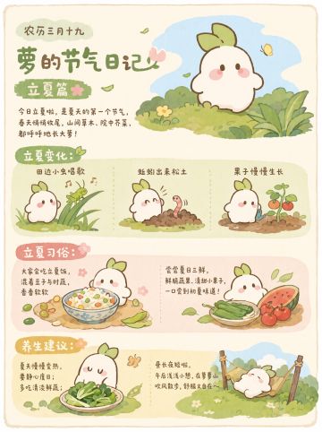 农历三月十九丨萝的立夏日记