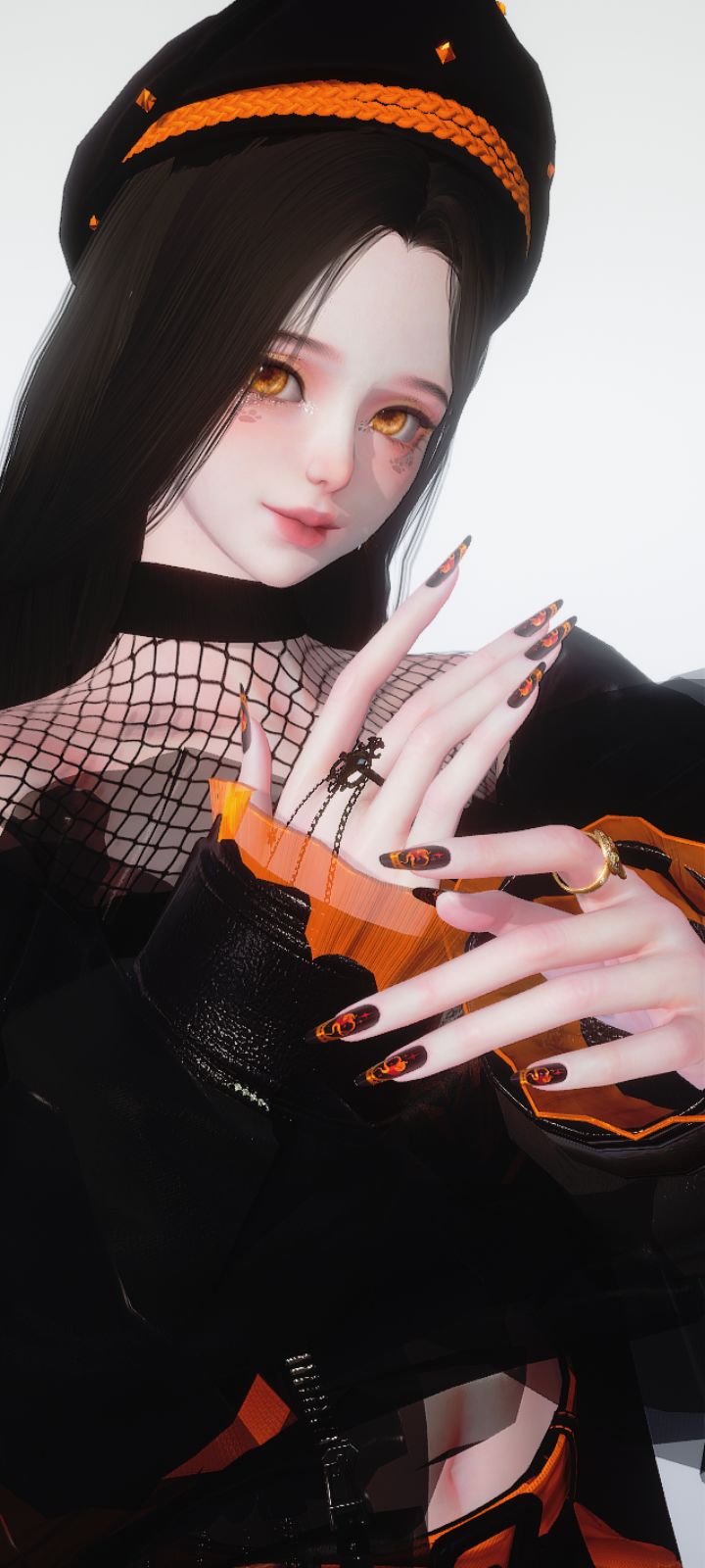 我就这样按美甲搭衣服 1