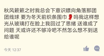 看到了角落里的毛球而想