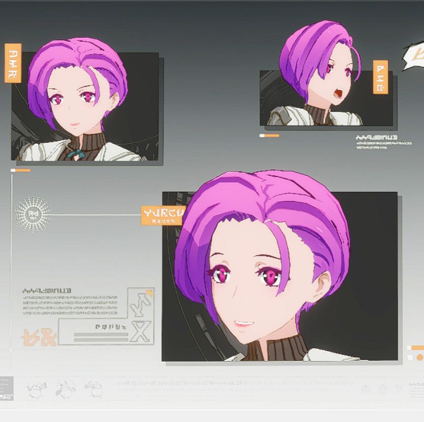 头发越粉,… 1
