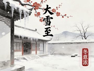🌨️ 大雪至，冬意浓
