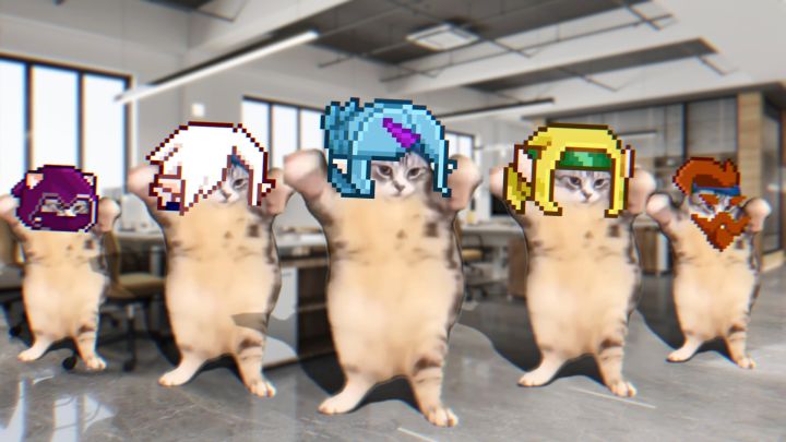 猫猫meme之五一旅游版🐱截图