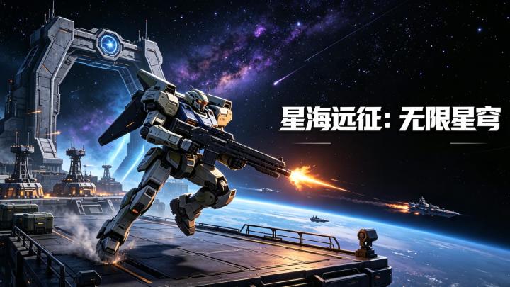 机甲塔防,在无尽星海搭建你的防线截图