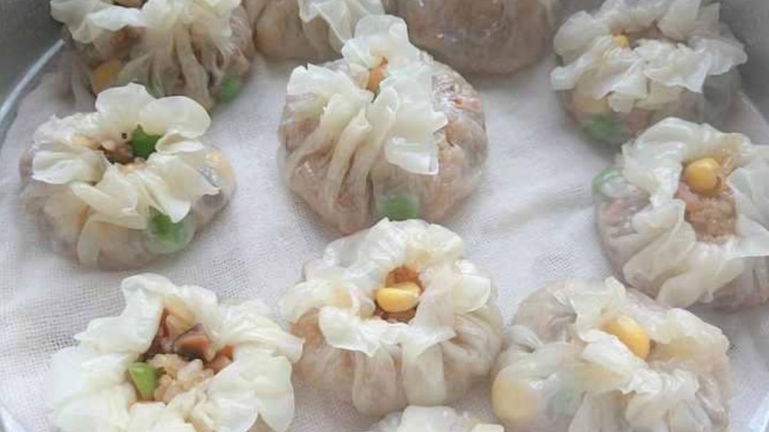 推一道美食小吃:干蒸烧卖截图
