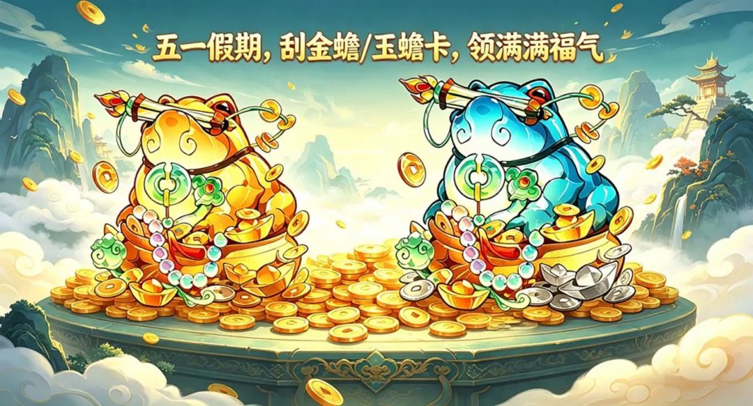 【线下好礼】幸运抽取，刮刮卡+足金周边免费送！截图