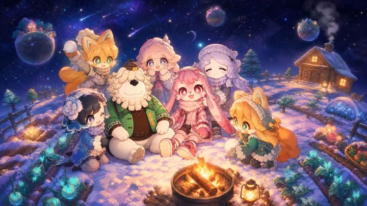 星布谷地|坐在火堆旁,故事就开始了截图