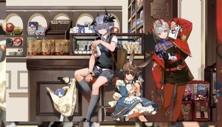 明日方舟✖️大白兔!8月上截图