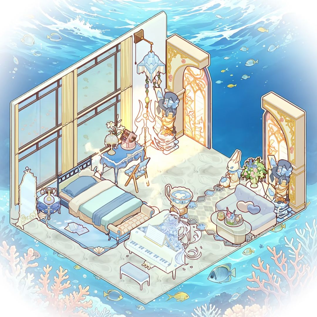 是谁的水下小屋!?🌊 1