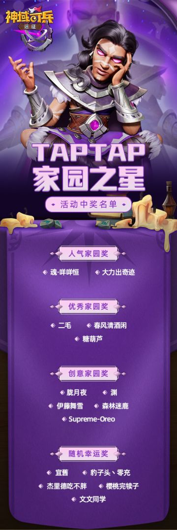 【家园之星中奖公布】快来看看你中奖了吗？