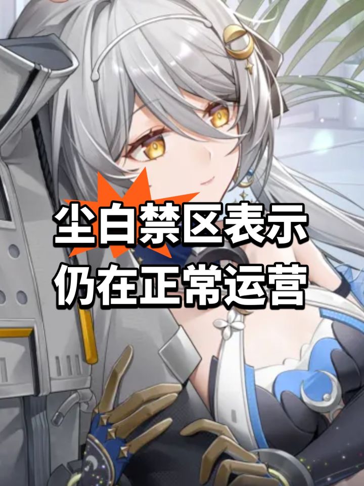 尘白禁区表示仍在正常运营截图