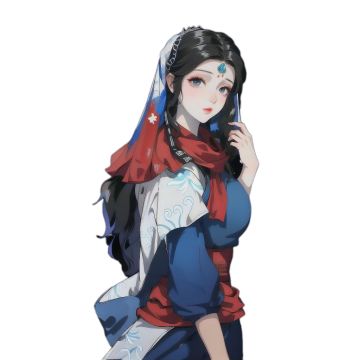 部落与弯刀手游AI立绘补全计划①