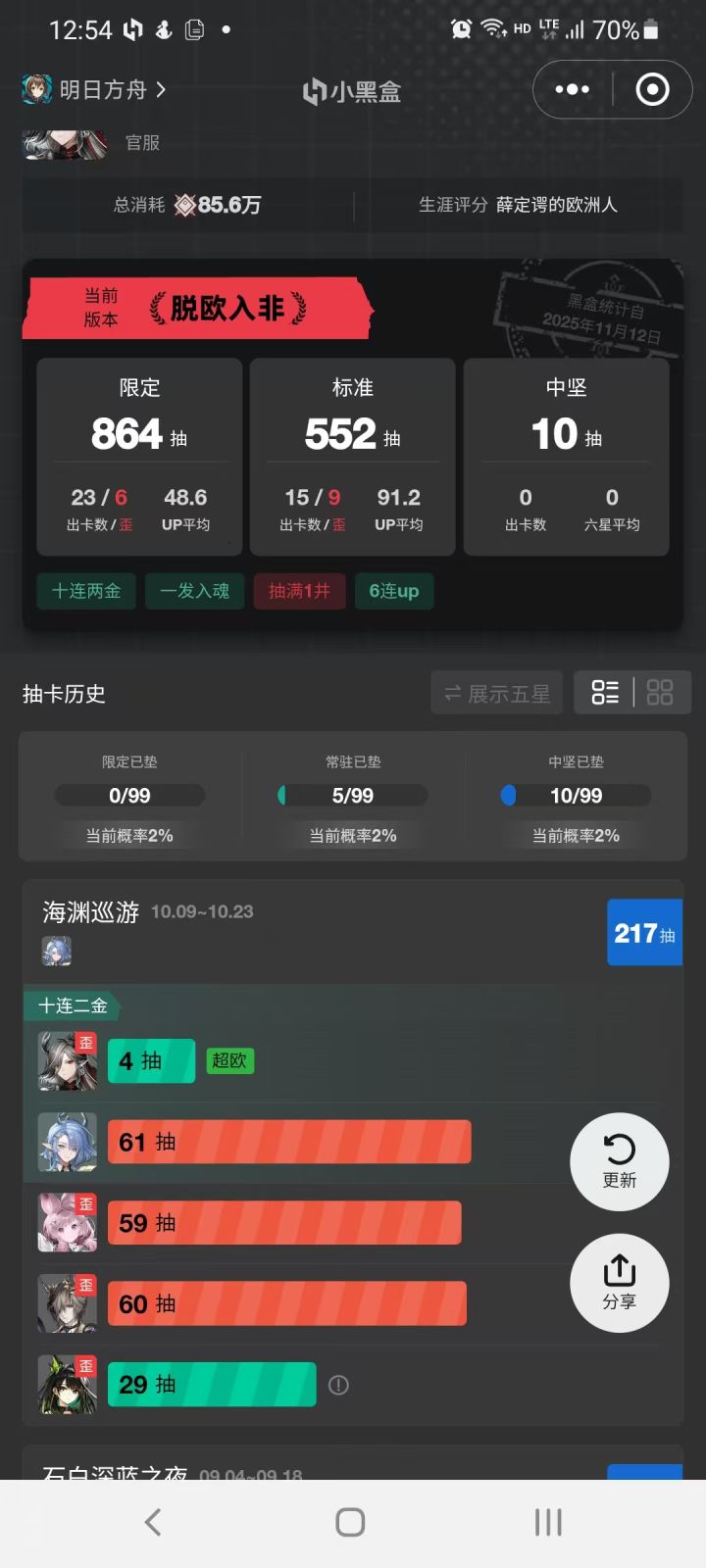 这傻卵游戏杀熟越来越狠了.连井两回,氪不动也玩不动了,有缘再见👋截图