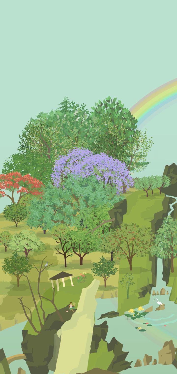 好耶,有彩虹🌈截图