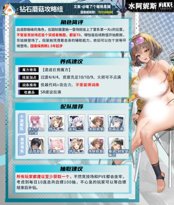 水阿妮斯一图流，特殊竞技场三队推荐