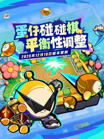 【蛋仔碰碰棋】博物馆角色&装备强度调整！