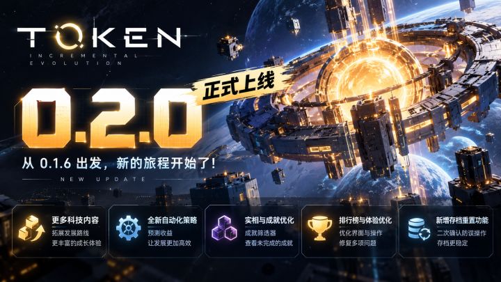 【TOKEN 0.2.0 正式上线】久等了，新版本来了！截图