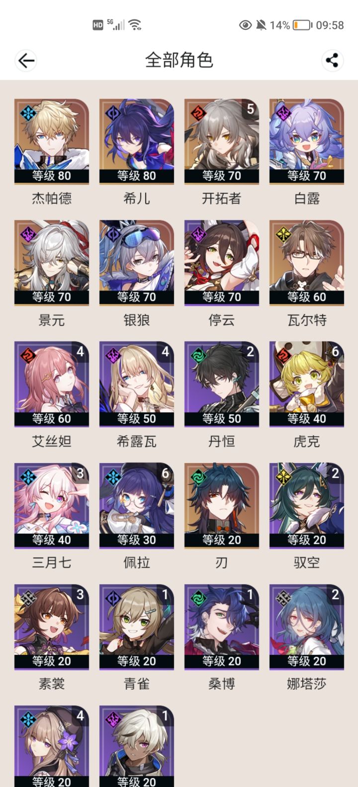 你也懂我的痛苦吗 次次保底#星穹铁道1.2打卡截图