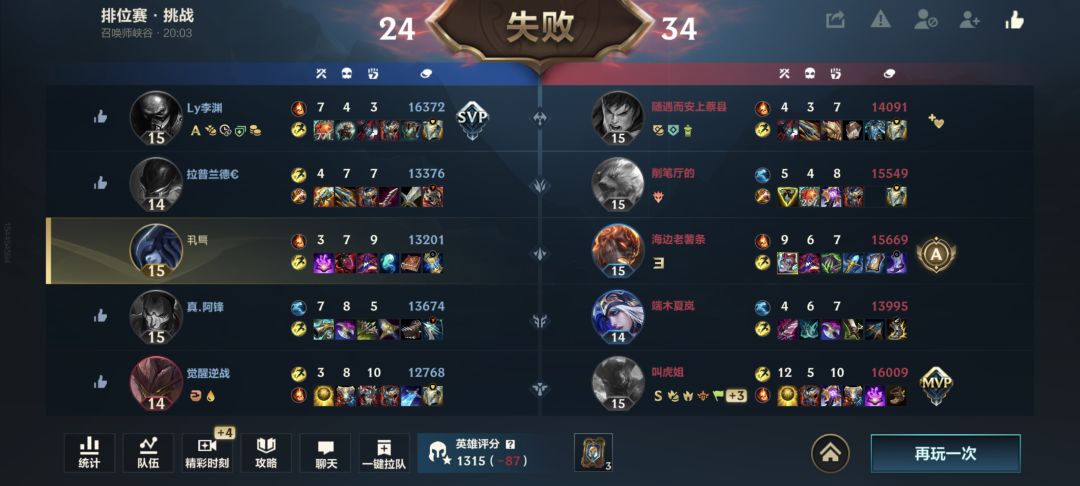 神仙队友。 2