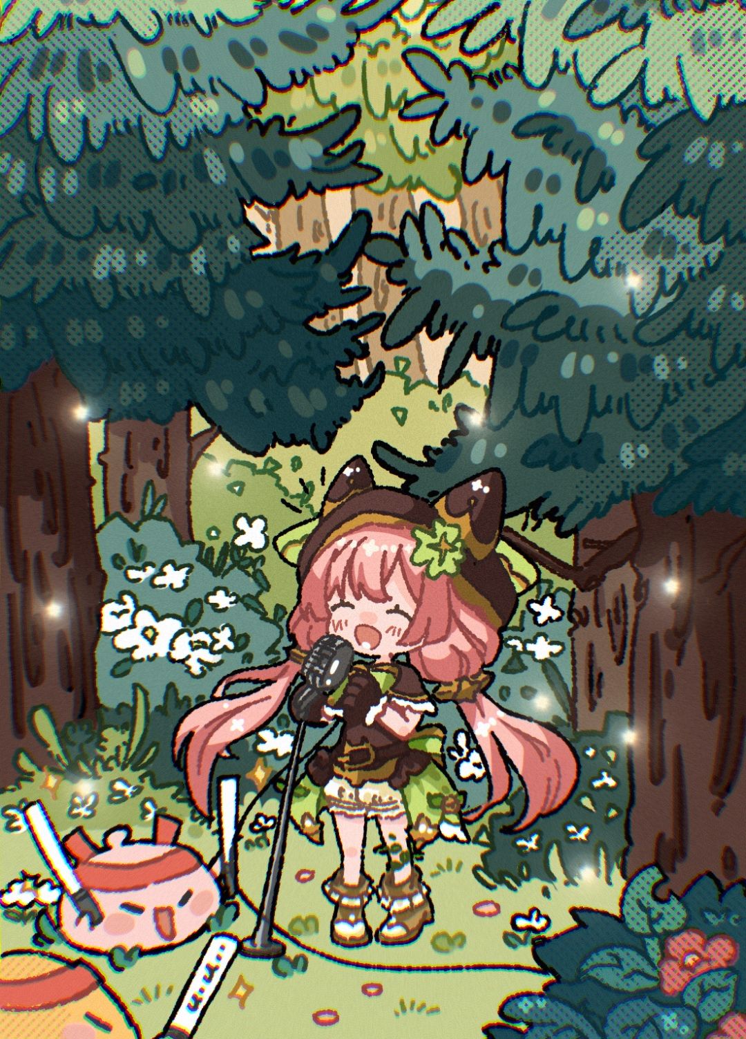 ［同人画师］爱莉妮娅的森林独唱会 2