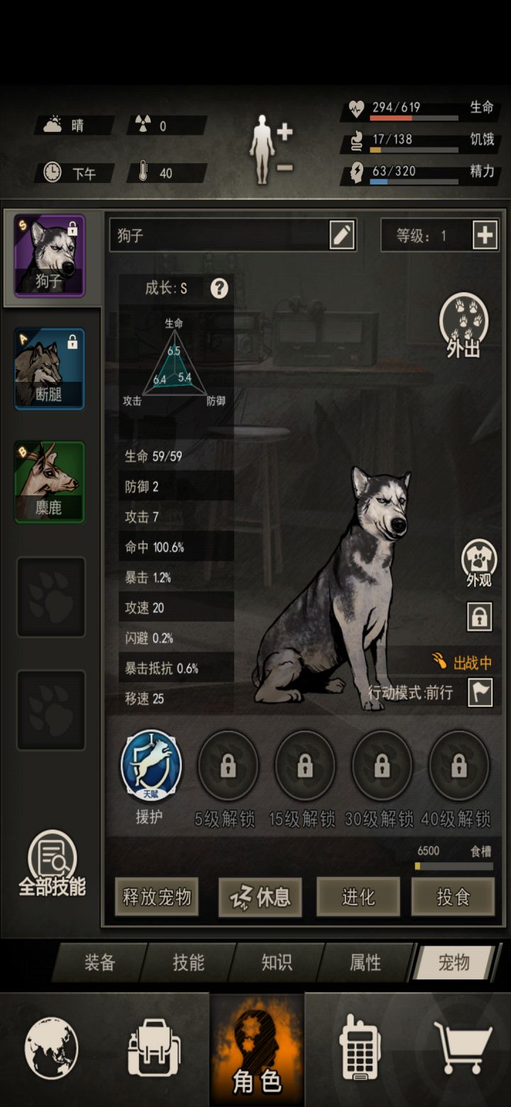 开到一只狗子，相比断腿养哪个好啊截图