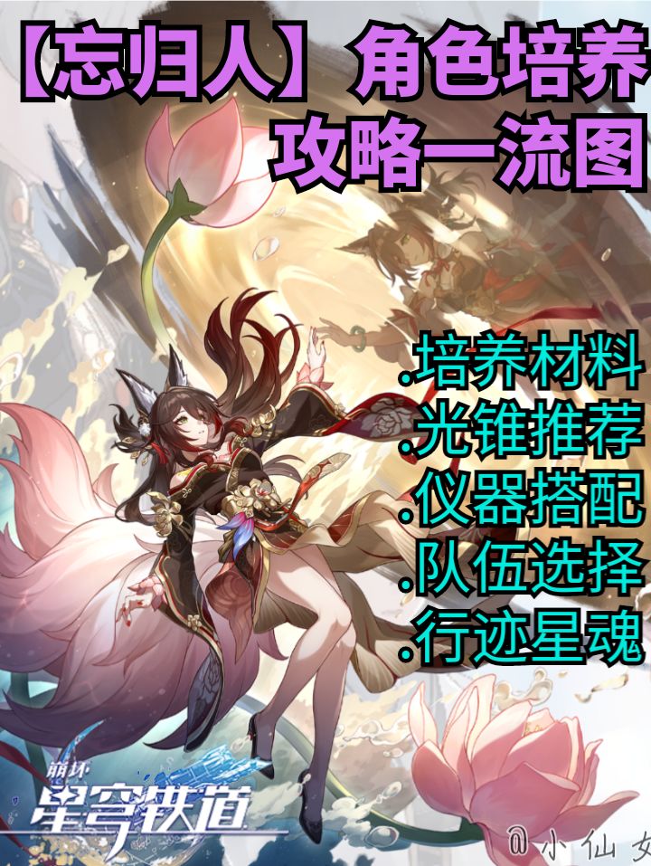 【V2.7攻略】忘归人角色培养攻略截图