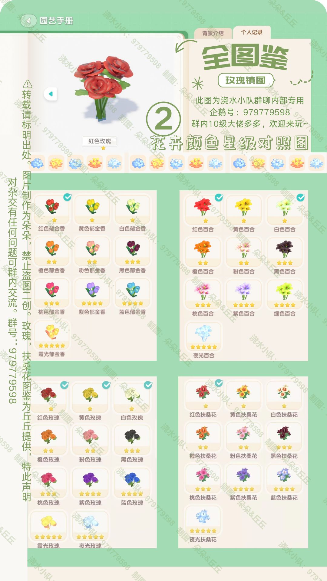 花朵杂交最全图鉴,不全不要赞 2